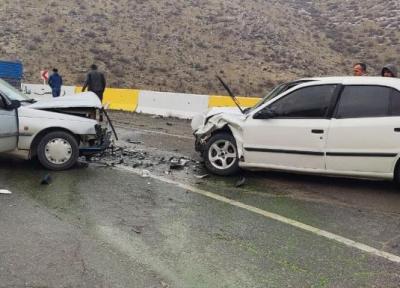 خبرنگاران تصادفات جاده ای همدان 19 مصدوم برجا گذاشت