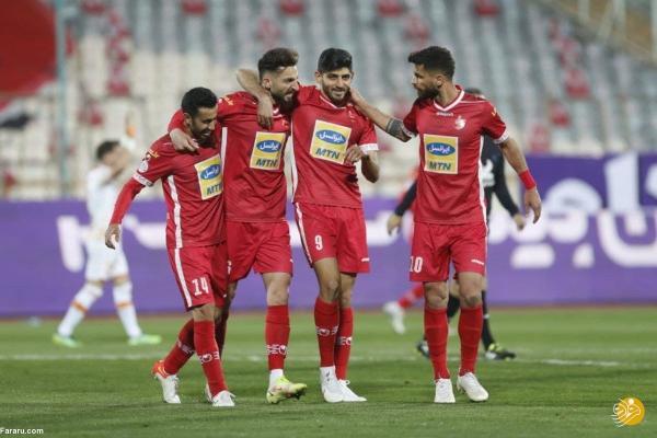 پرسپولیس با 3 گل به 3 امتیازی استقلال رسید پرسپولیس با 3 گل به 3 امتیازی استقلال رسید